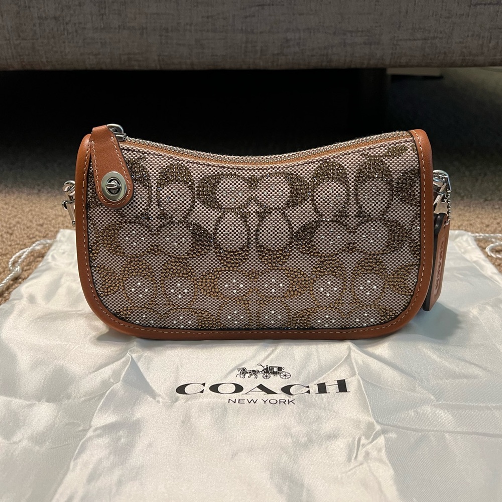Coach The Swinger Crystal bag